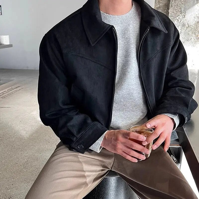 Vintage Jacket for Men | Winter | Black