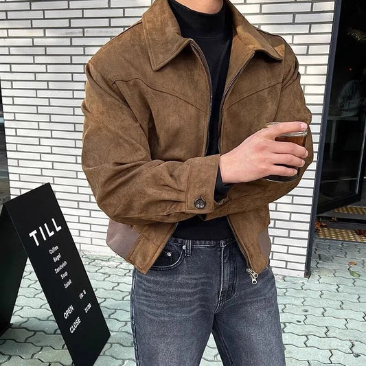 Vintage Jacket for Men | Winter | Brown