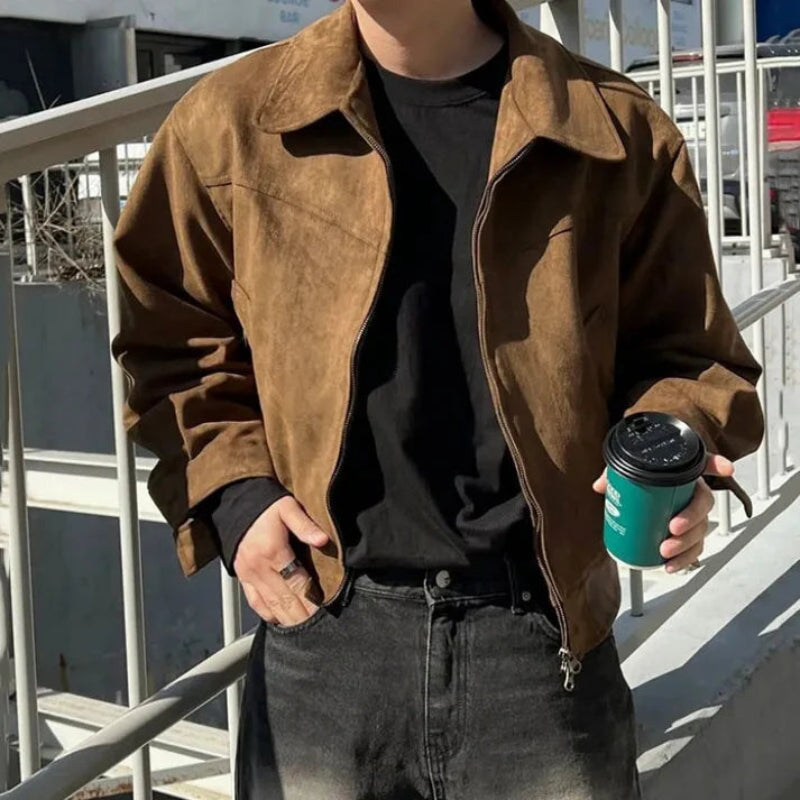 Vintage Jacket for Men | Winter | Brown1