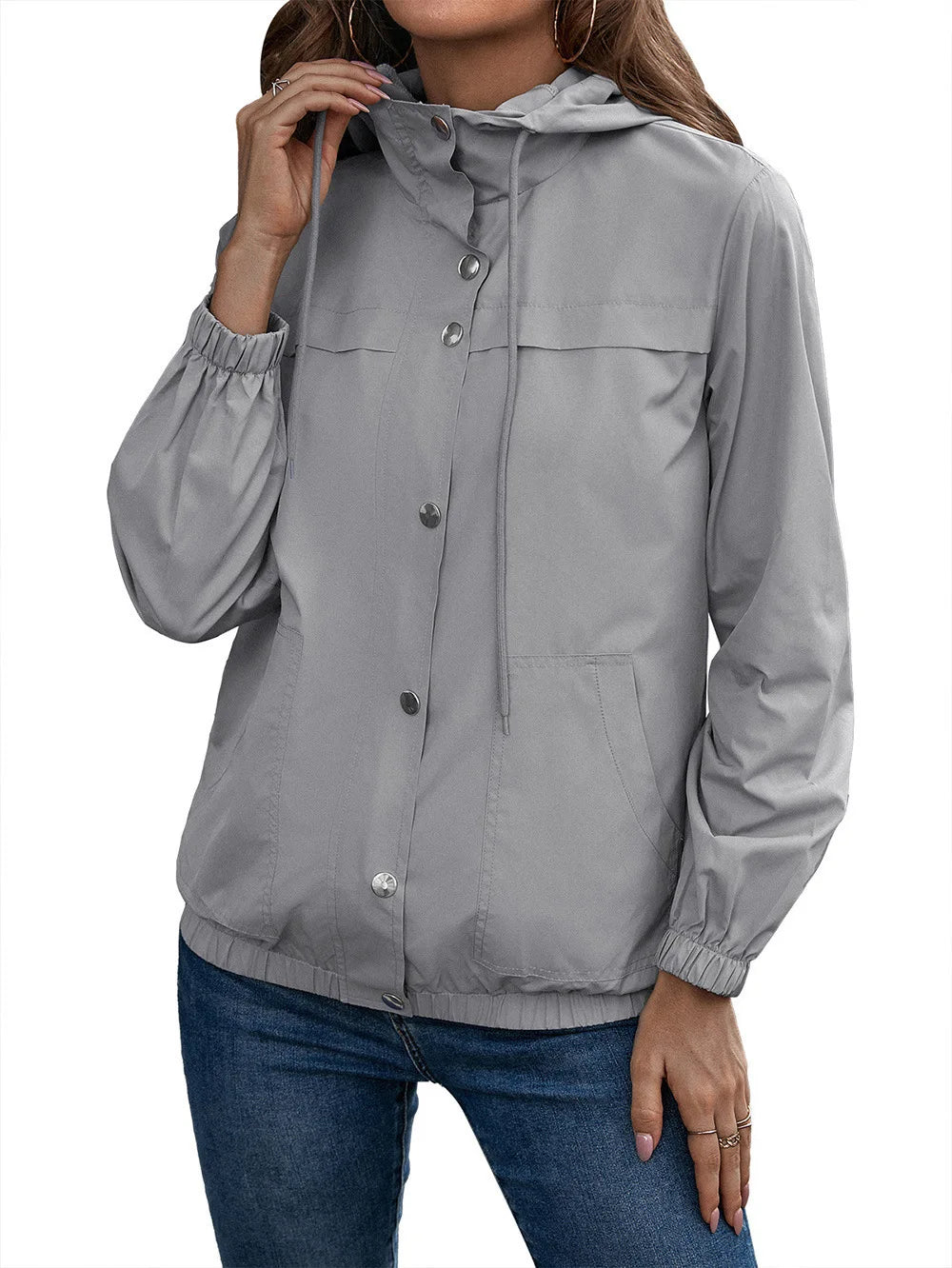 Water-Resistant Trench Coat for Women | Regular Fit 4