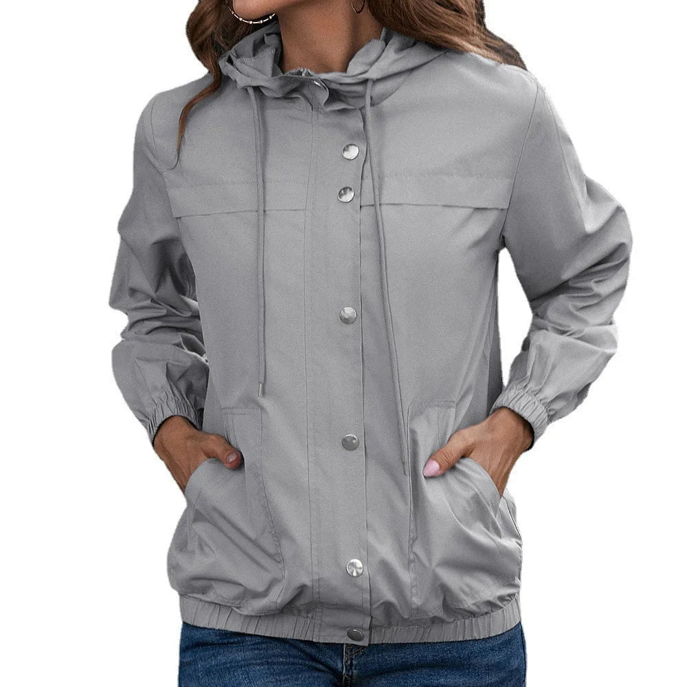 Water-Resistant Trench Coat for Women | Regular Fit 5
