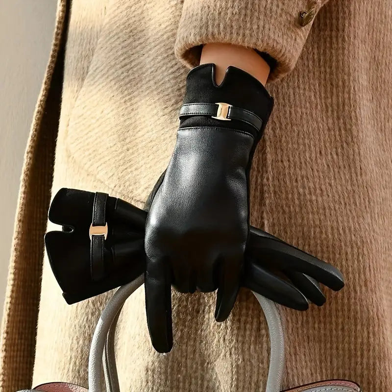 Waterproof Gloves for Women | Winter Ready | Black