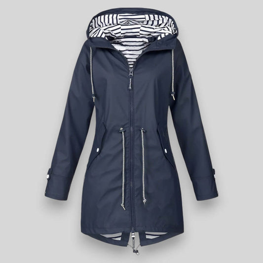 Waterproof Jacket for Women | Tailored Fit | Dark Blue
