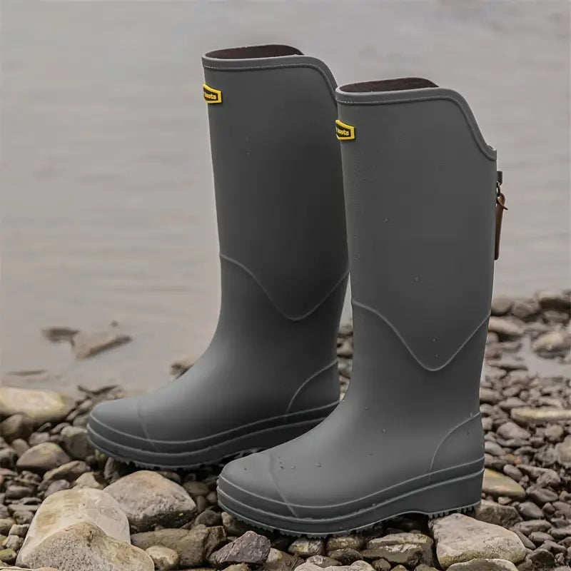 Waterproof Rubber Boots for Women | Lightweight | Dark Gray