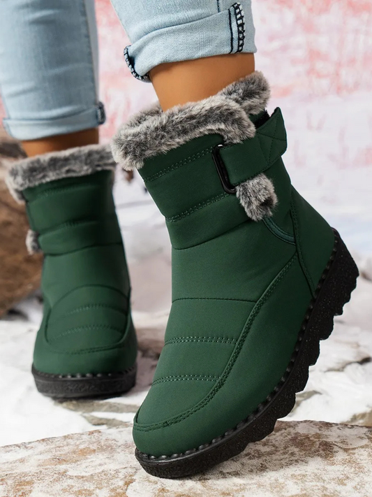 Waterproof Winter Boots Women | Mid-Calf | Gree