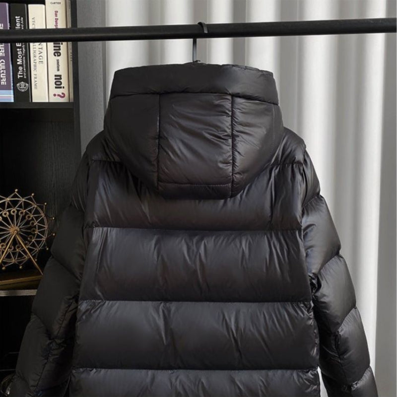 Waterproof Winter Jacket for Women | Elegant Design | Black2