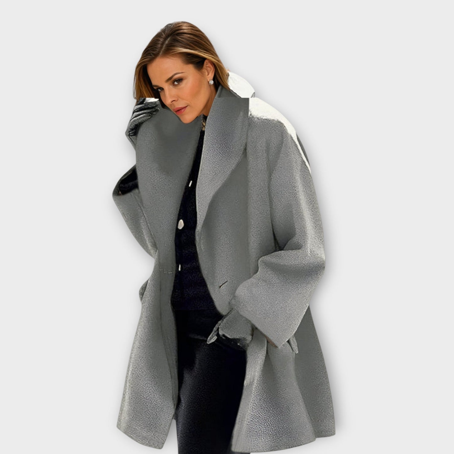  Windproof Jacket for Women | Tailored Fit | Gray