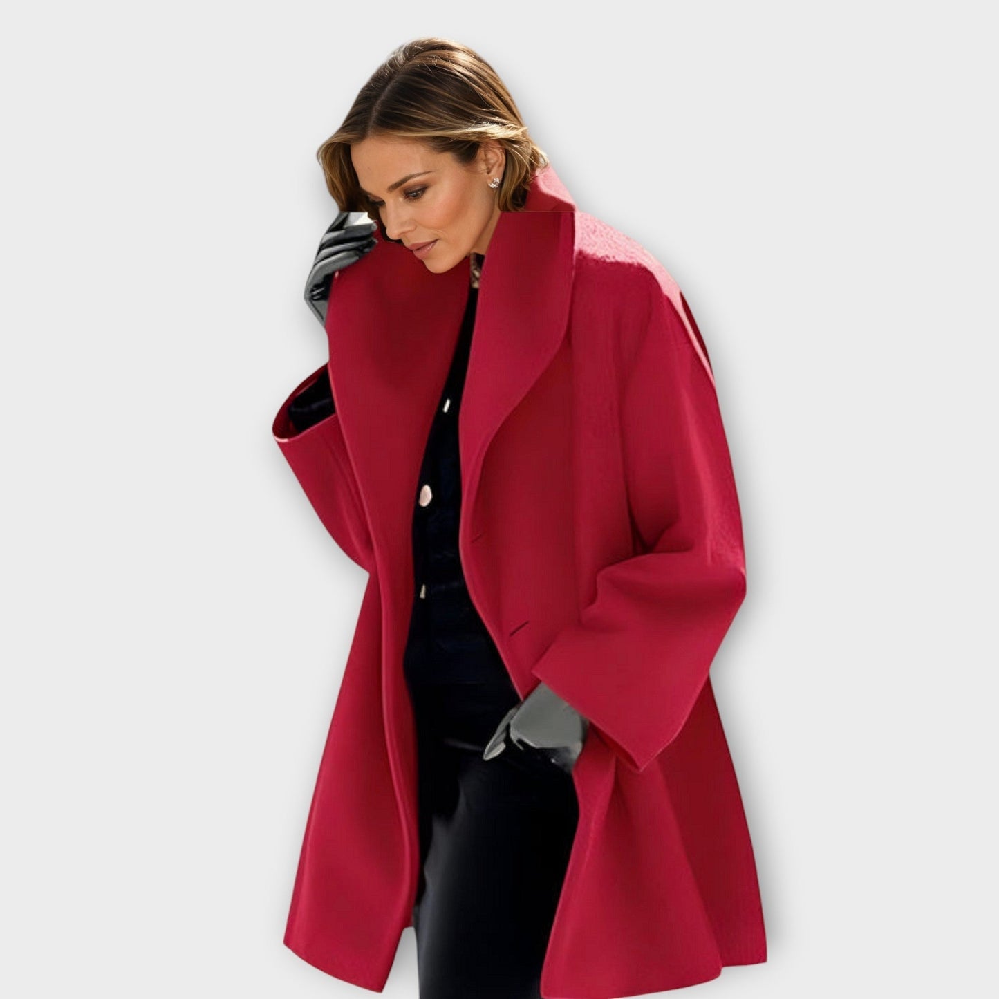  Windproof Jacket for Women | Tailored Fit | Red