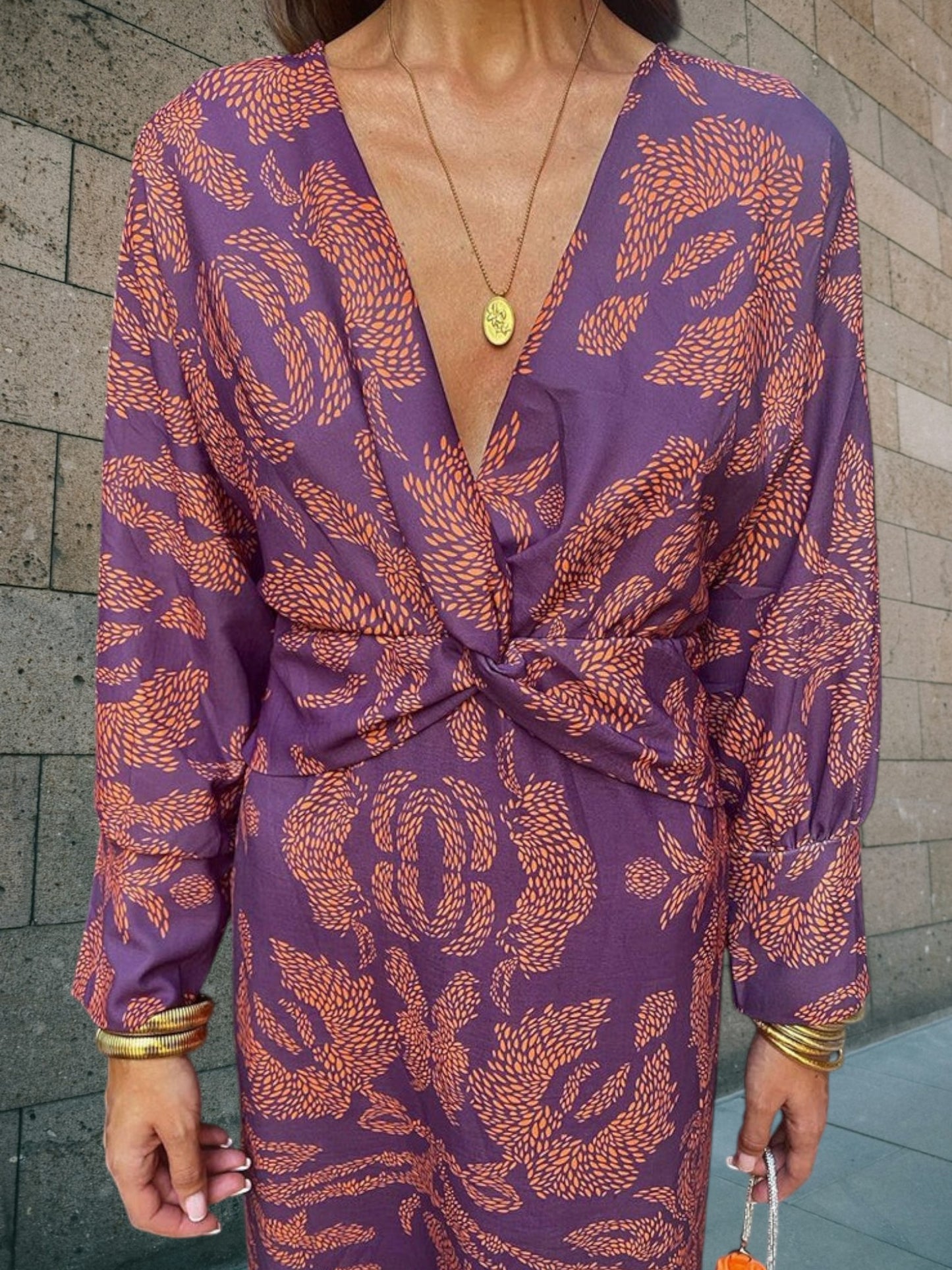 Winslet | Elegant Women's Maxi Dress in Sustainable Fabric for All Seasons | Lila 3