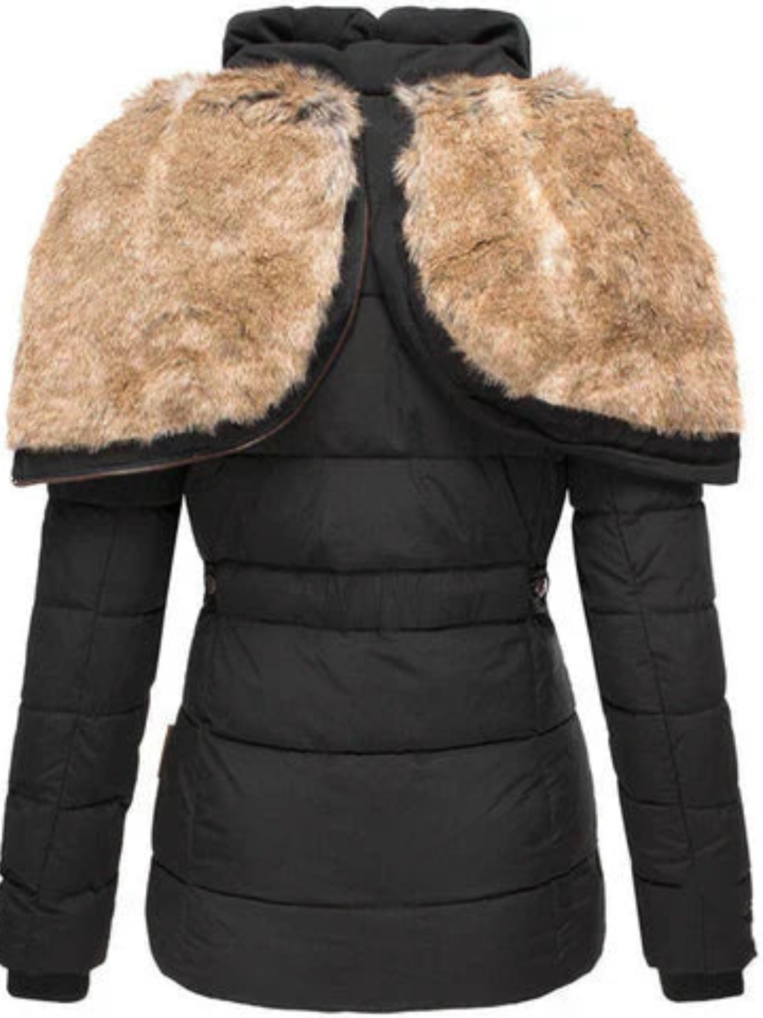 Winter Coats  for Women | Hooded Insulated | Black1