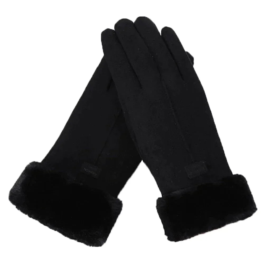 Winter Gloves for Men & Women | Water and Windproof | Black