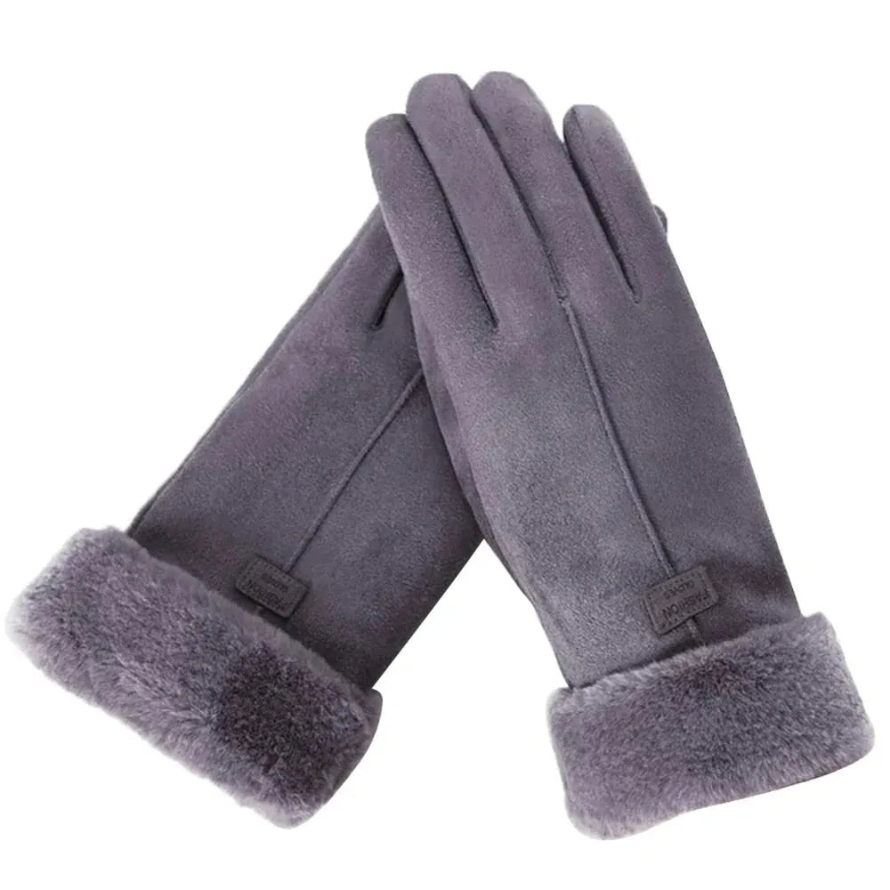 Winter Gloves for Men & Women | Water and Windproof | Gray