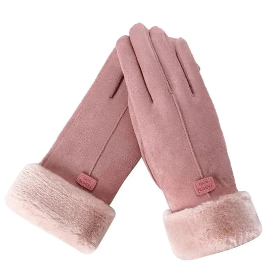 Winter Gloves for Men & Women | Water and Windproof | Pink