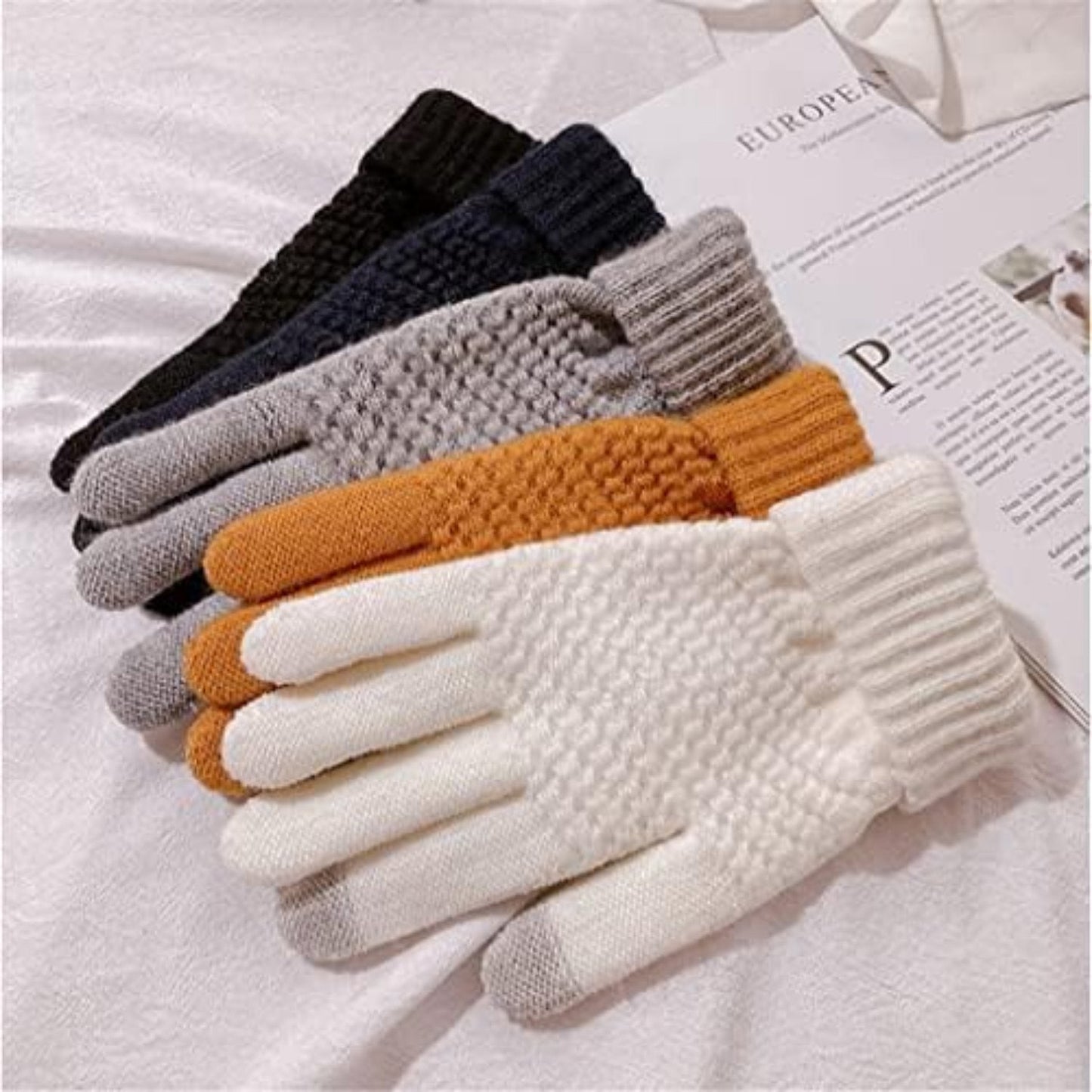 Winter Gloves for Men and Women | Classic Cotton Design