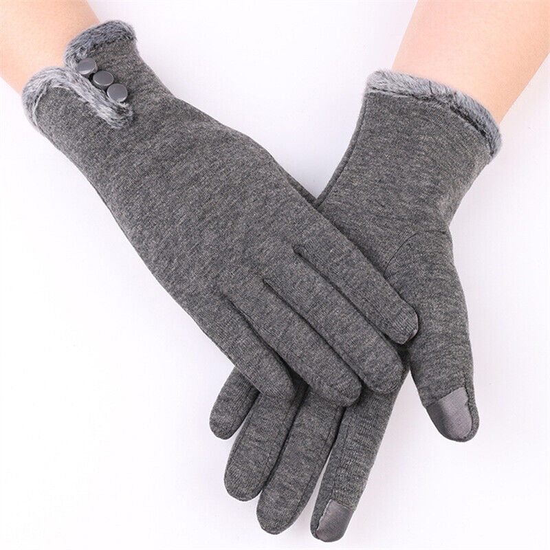 Winter Gloves for Women | Thermal Touchscreen Compatible | Winter | Gray