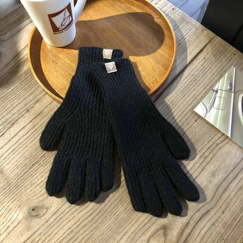 Winter Gloves for Women | Touchscreen Friendly | Black