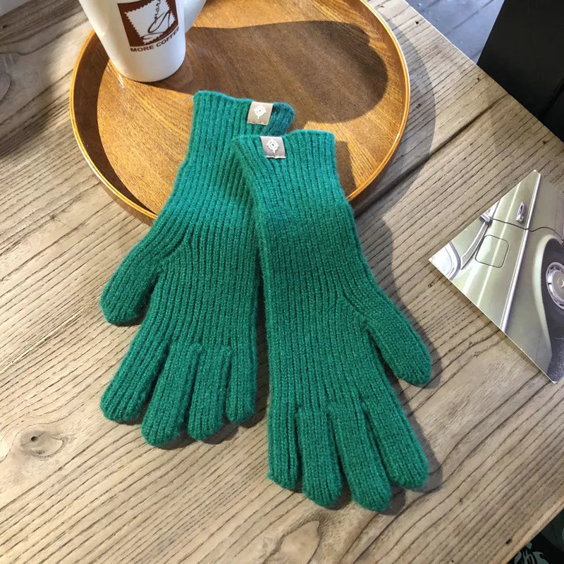Winter Gloves for Women | Touchscreen Friendly | Green