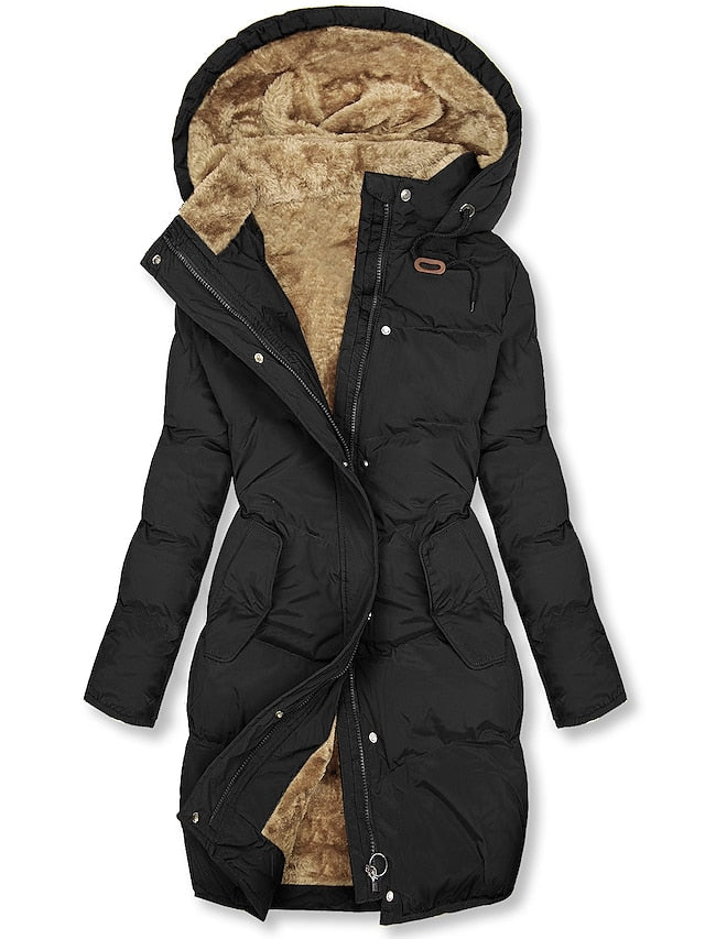 Winter Jacket for Women | Elegant Details | black