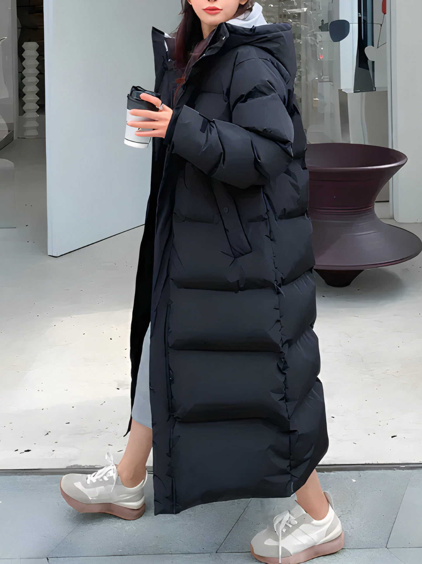 Winter Parka Jacket for Women | Waterproof | Black1
