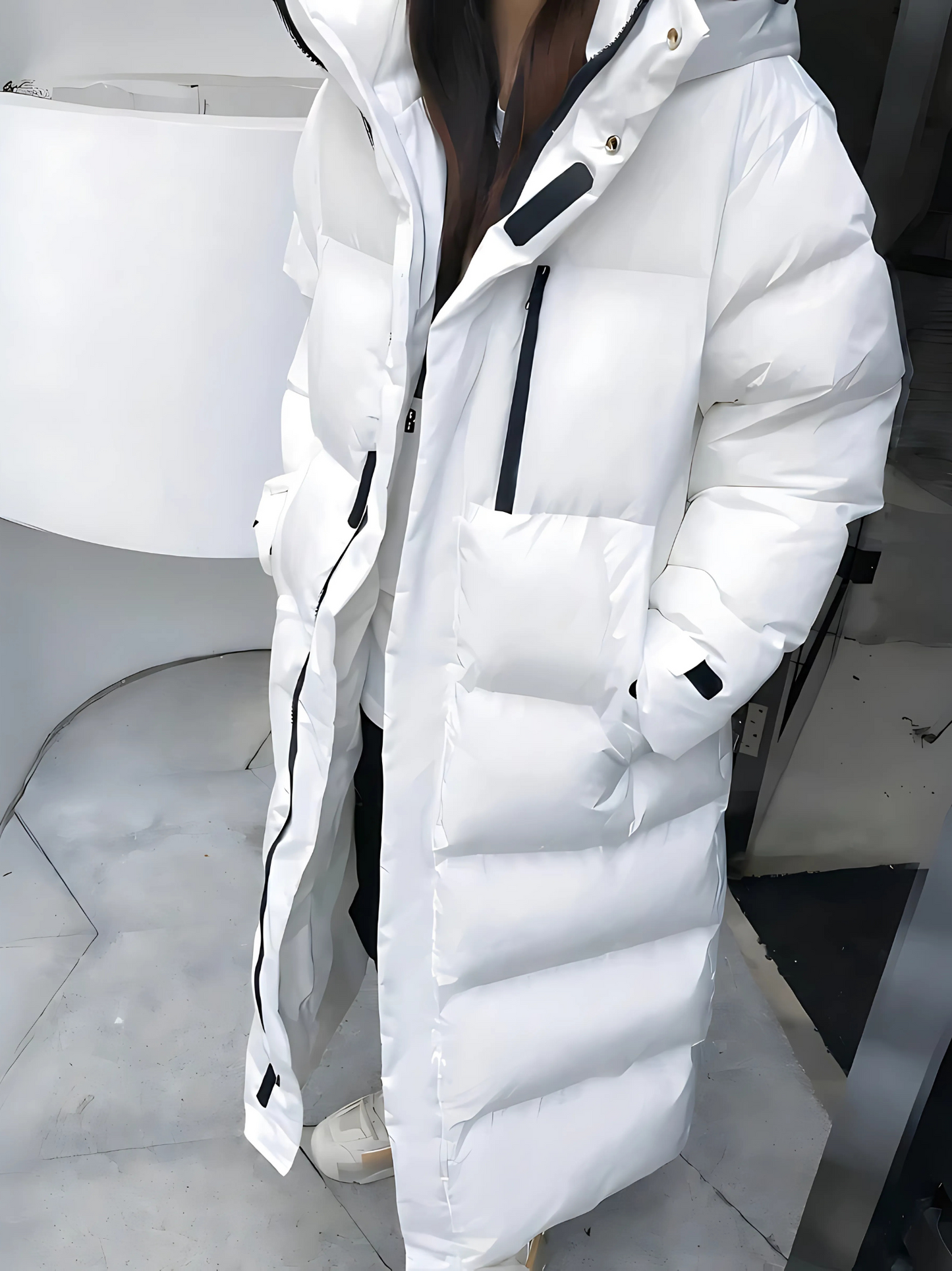 Winter Parka Jacket for Women | Waterproof | white