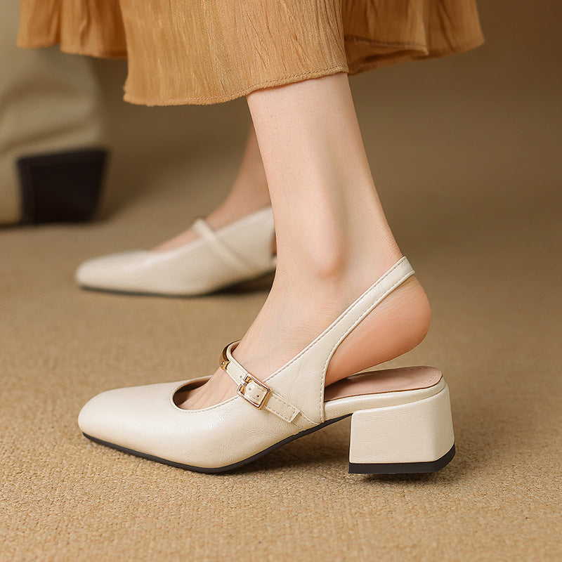 Women's Block Heel Shoes | Comfortable Mid Heel 3