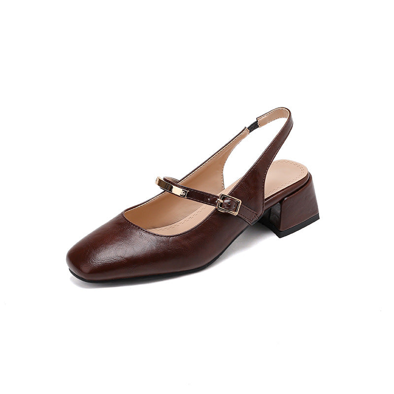 Women's Block Heel Shoes | Comfortable Mid Heel 4