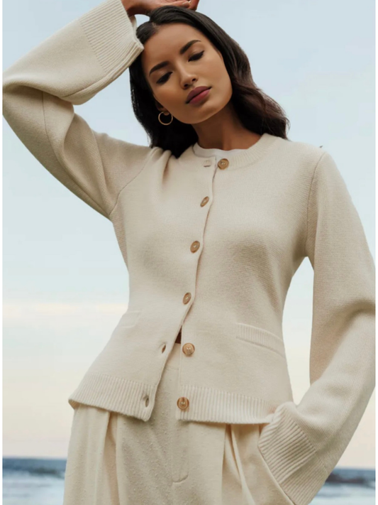 Women's Cardigan, Flared Sleeves | Hip-Length 0