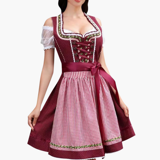 Women's Dirndl Dress | Two-Piece, Embroidered 0