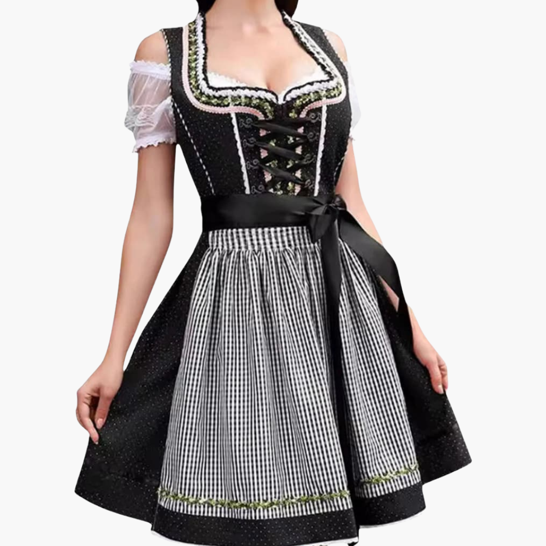 Women's Dirndl Dress | Two-Piece, Embroidered 1