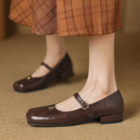 Women's Flat Shoes with Practical Straps | Versatile 1