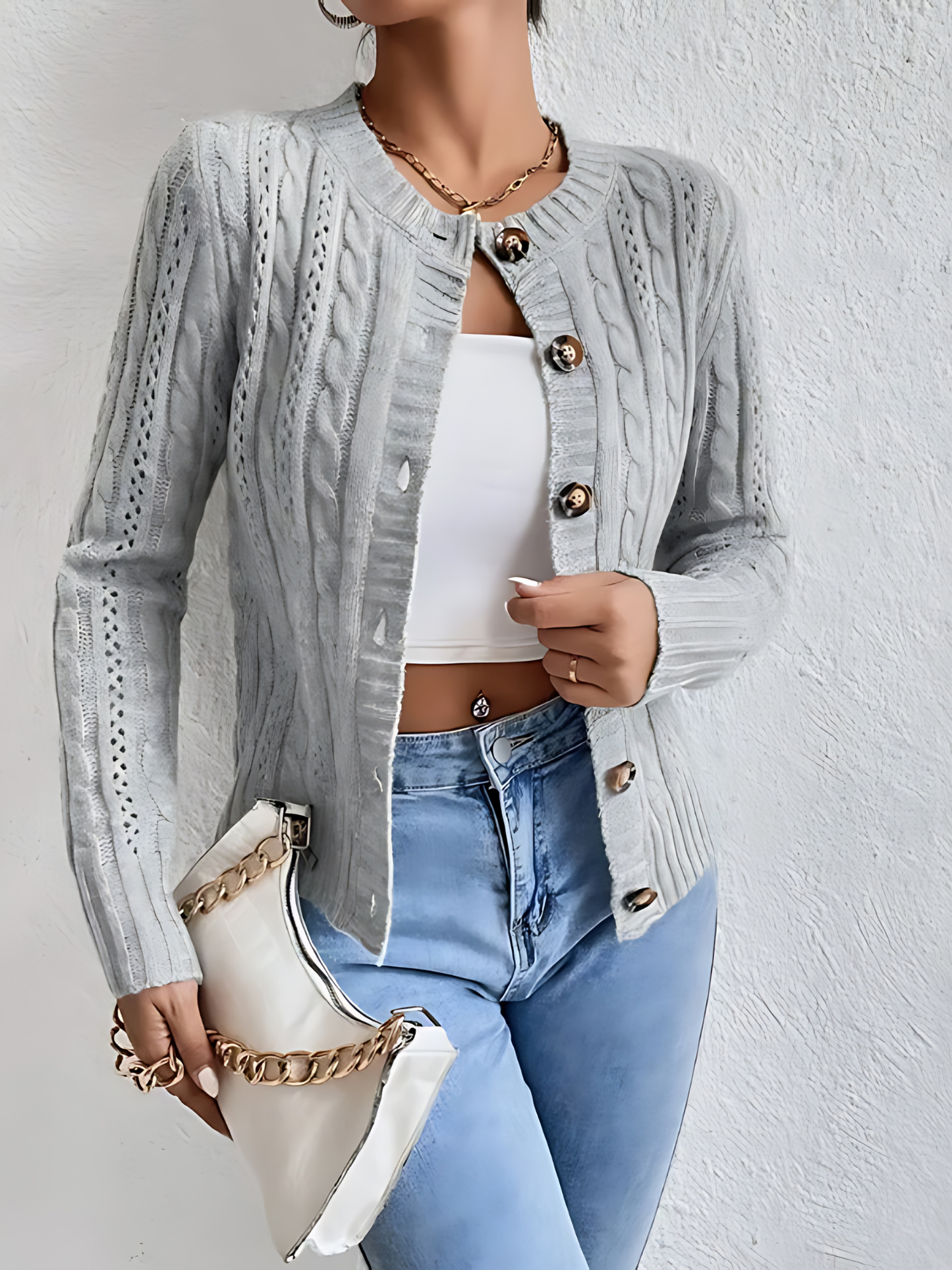 Women's Knitted Cardigan | Casual 3