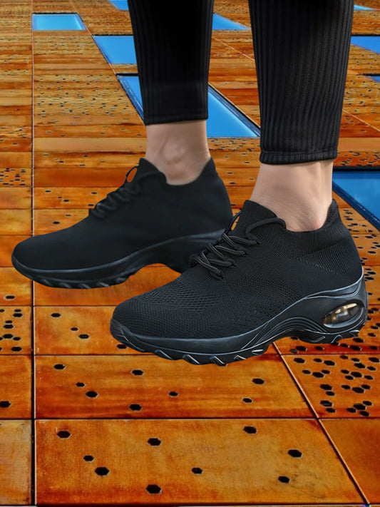 Women's Pain Relief Shoes for Foot Health with Shock-Absorbing Soles | Black