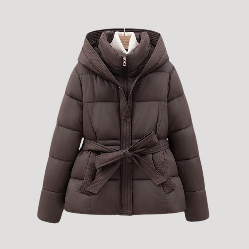 Women's Puffer Jacket | Hooded, Padded | Winter 0