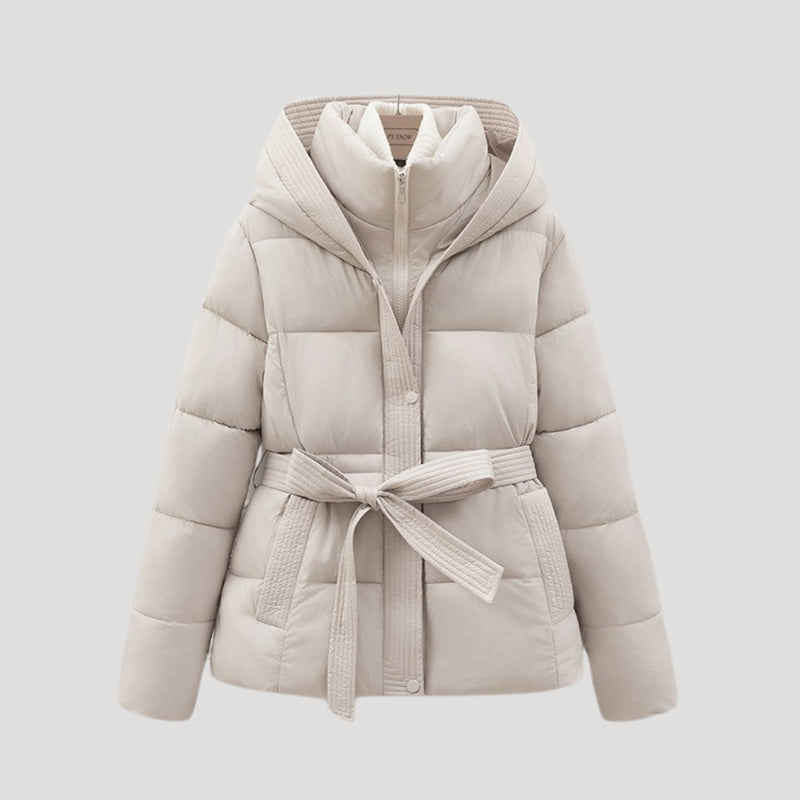 Women's Puffer Jacket | Hooded, Padded | Winter 2