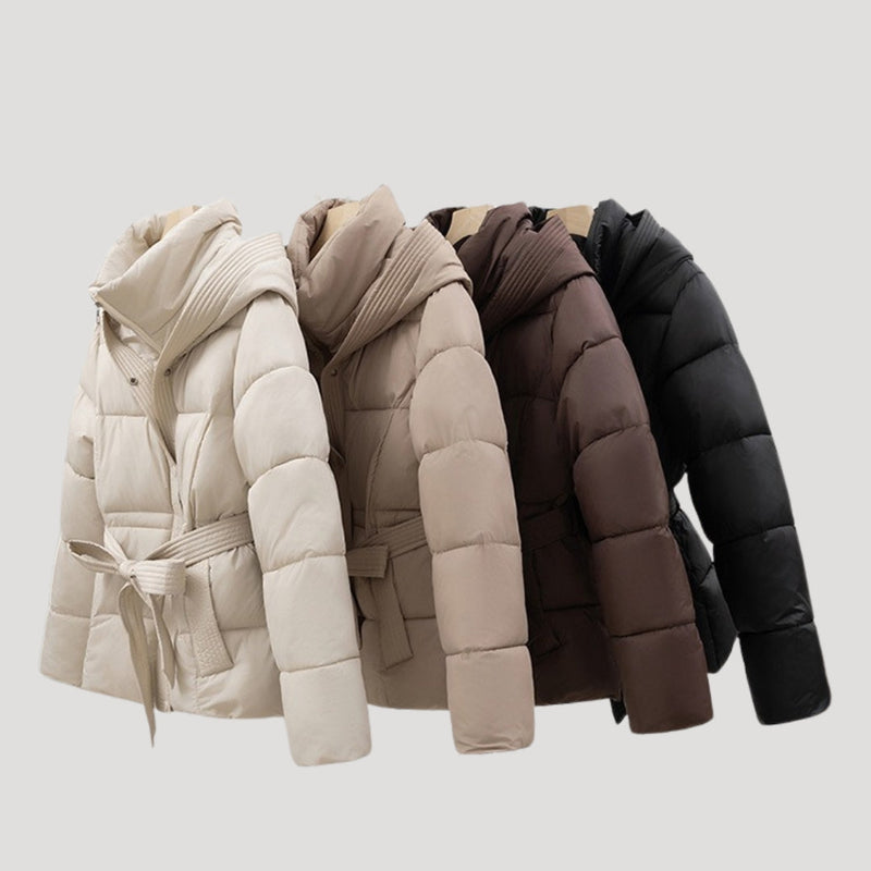 Women's Puffer Jacket | Hooded, Padded | Winter 4
