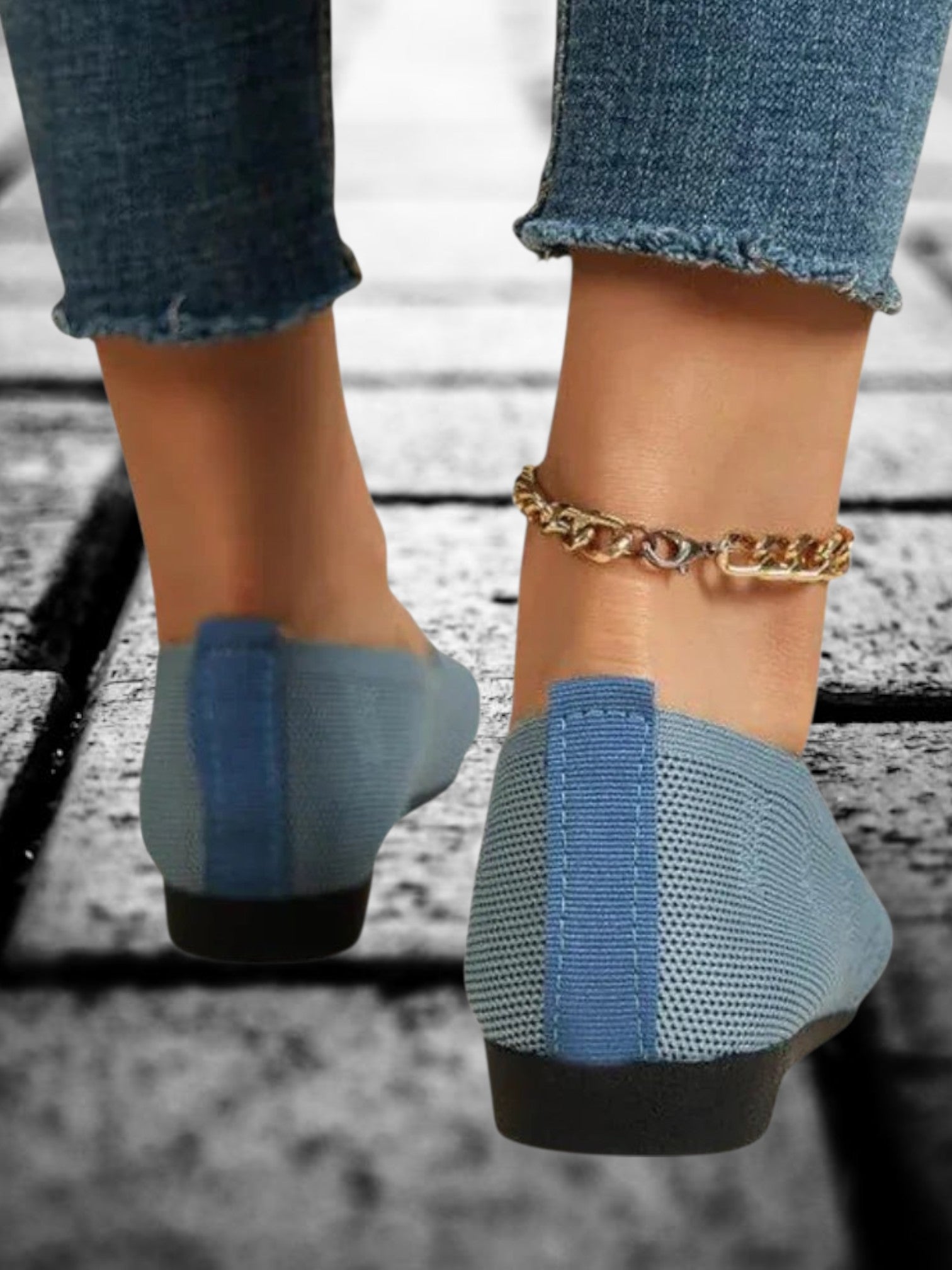 Women's Shoes with Anti-Slip Sole and Breathable Material | Blue 2