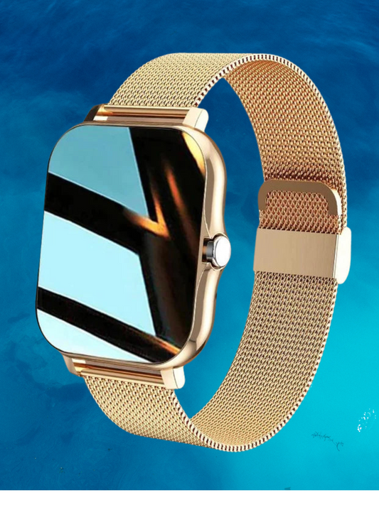 Women's Smartwatch with Health Monitoring, Fitness Tracking | Gold