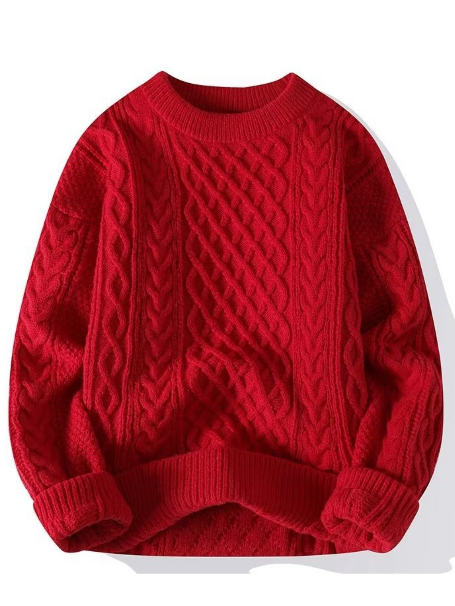 Wool Sweater for Women | Warmth and Breathable | Red