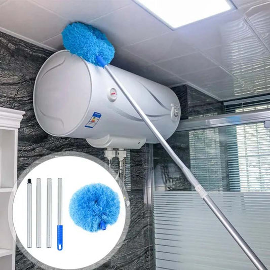 Telescopic Dusting Cloth – Microfiber Cleaner for Furniture & High Ceilings