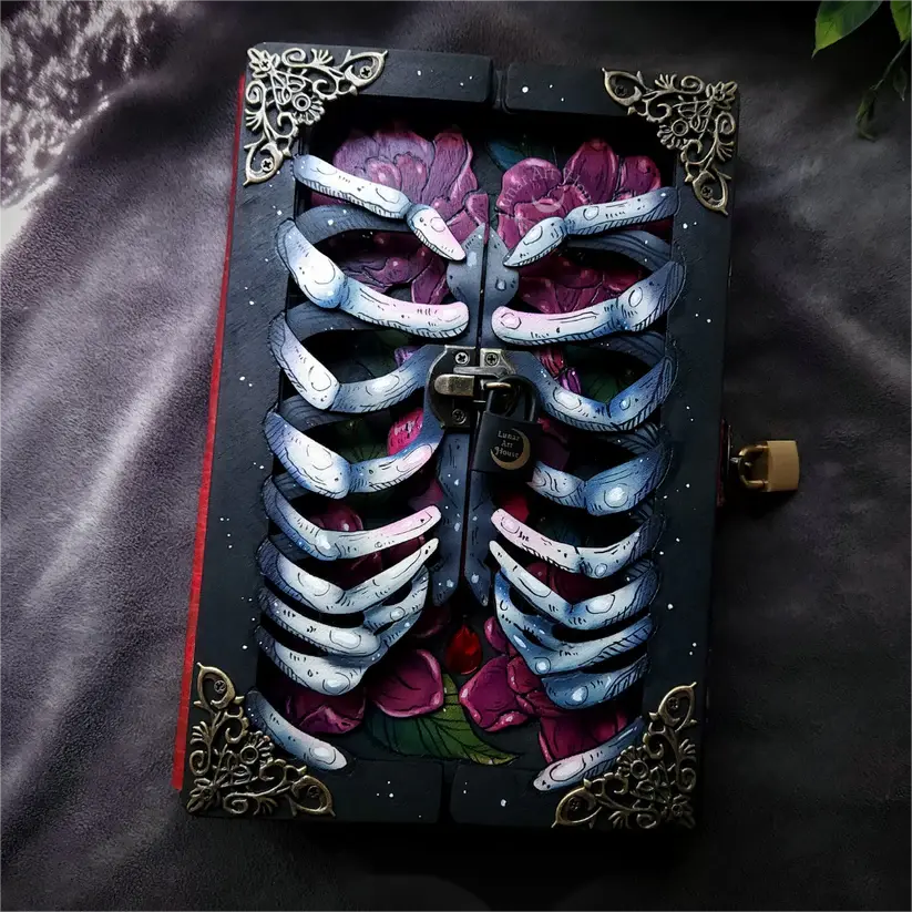 Rib Cage Secret Key Journal