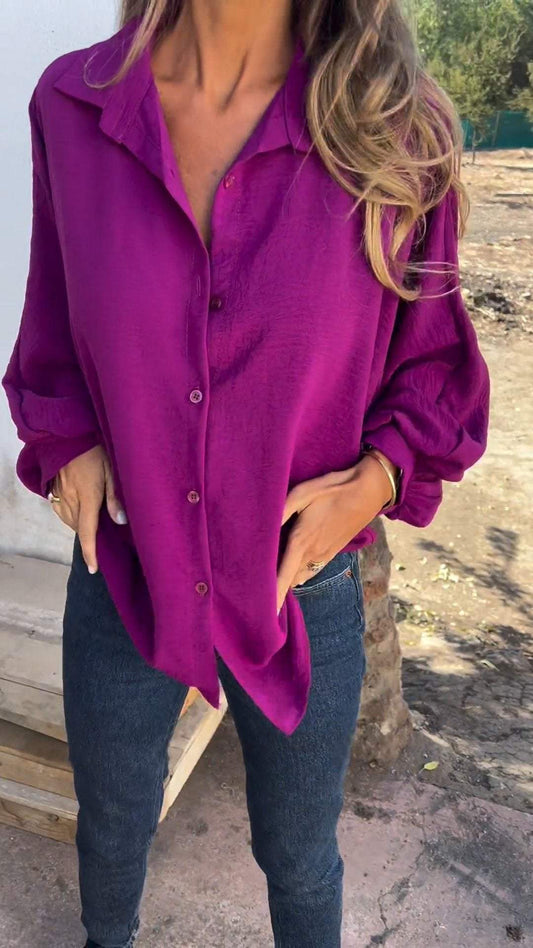 Hannah | Puffed Sleeves Blouse