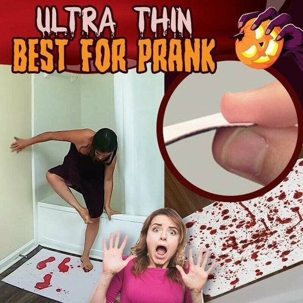 Spooky Bloody Bath Mat