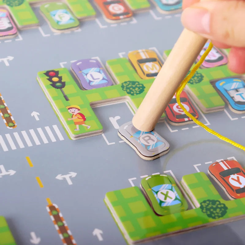 Magnetic Smart Car Maze | Encourages Language Development