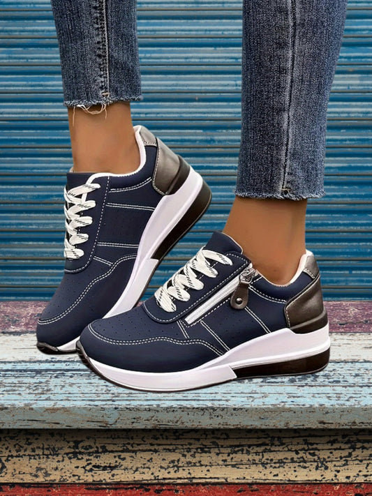 Élysée | Women's Orthopedic Shoes with Anatomical Design for All-Day Comfort and Elegant Style | Blau