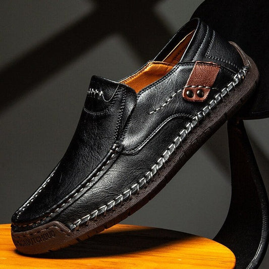 Elegant Leather Men's Shoes - Premium Quality Formal Footwear